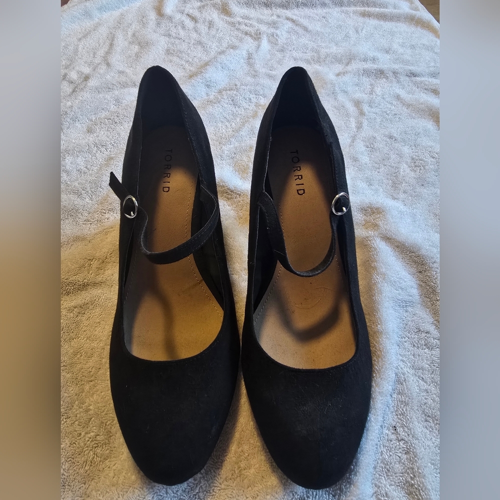 Torrid Black Mary Jane Heels